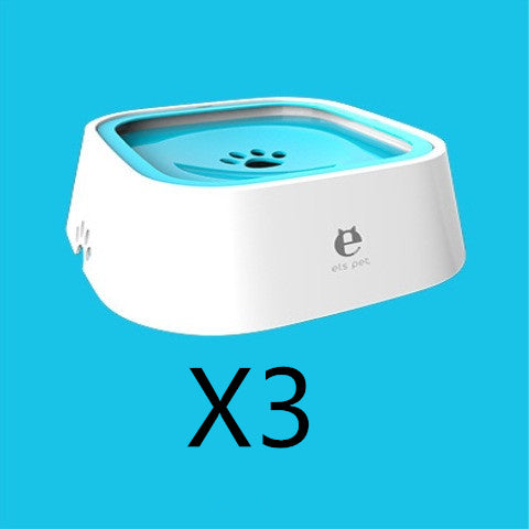 1.5L Anti-Overflow Pet Water Bowl - Kit & Kibble