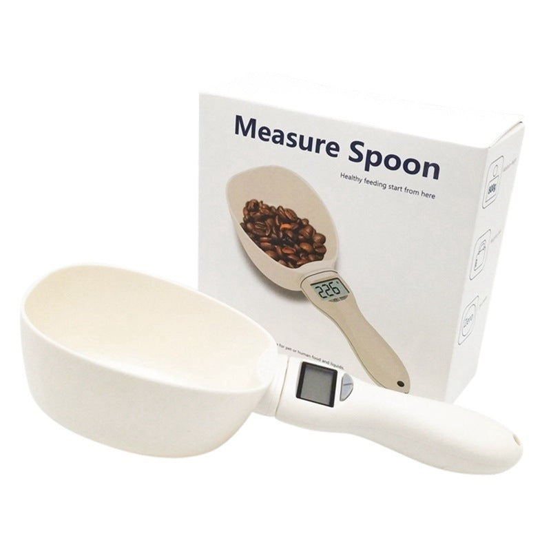 Electronic Pet Food Weighing Spoon - Kit & Kibble