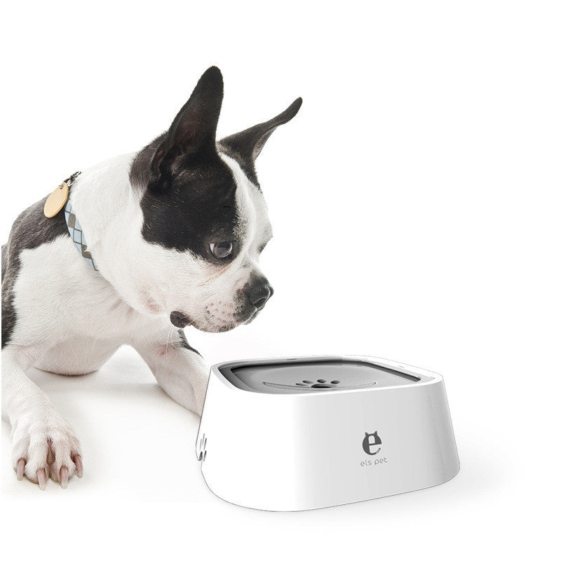 1.5L Anti-Overflow Pet Water Bowl - Kit & Kibble