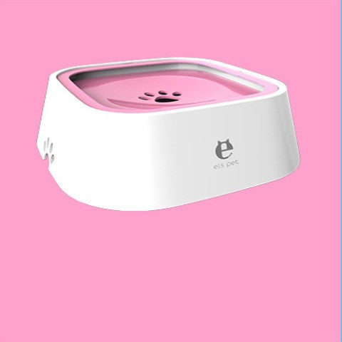 1.5L Anti-Overflow Pet Water Bowl - Kit & Kibble