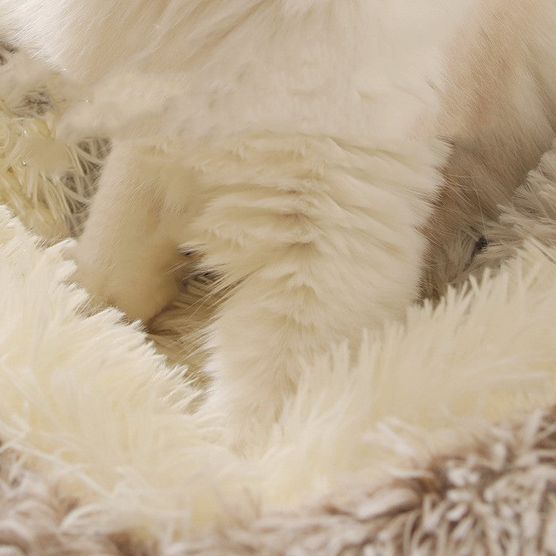 Warm & Cozy Half-Wrapped Cat Bed - Kit & Kibble