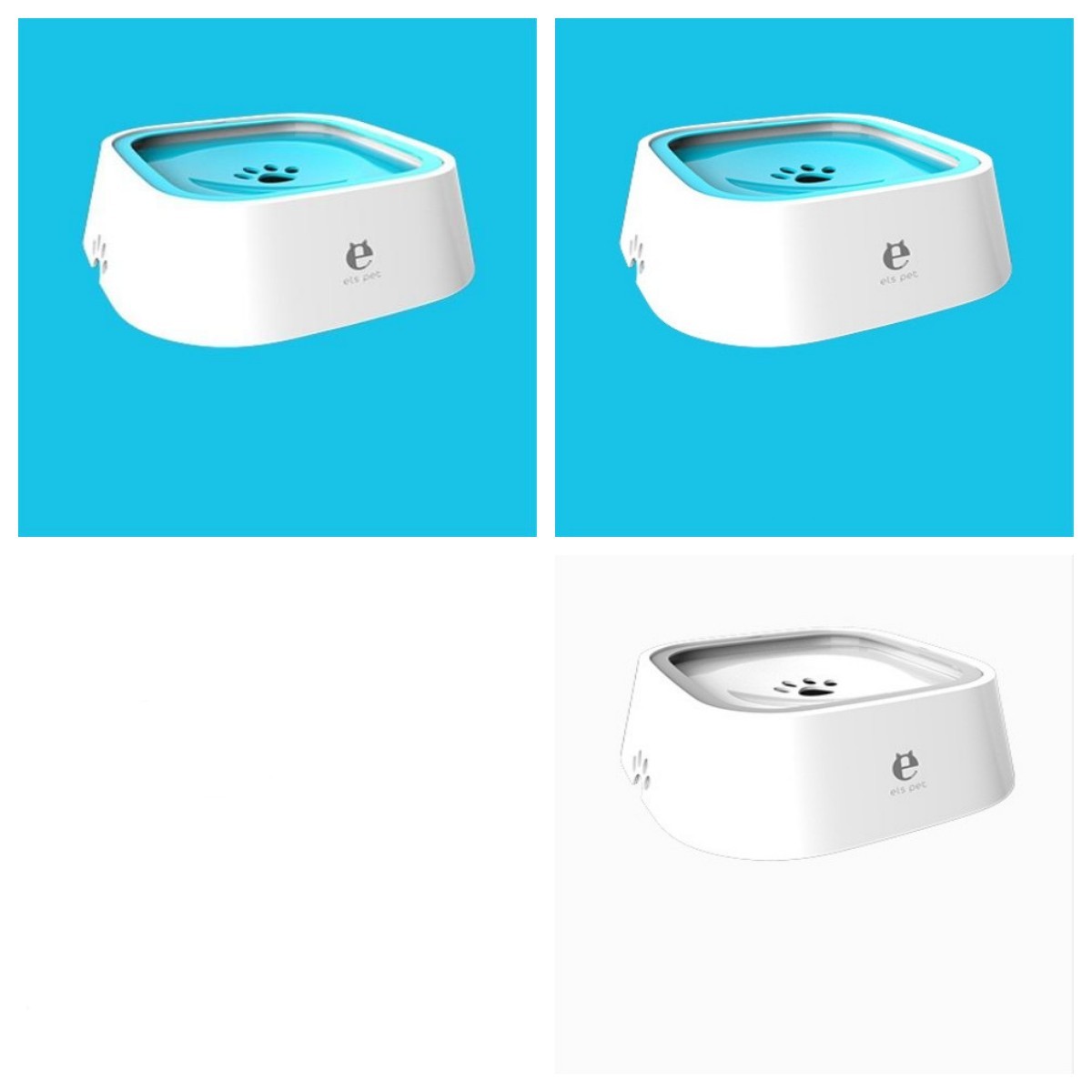 1.5L Anti-Overflow Pet Water Bowl - Kit & Kibble