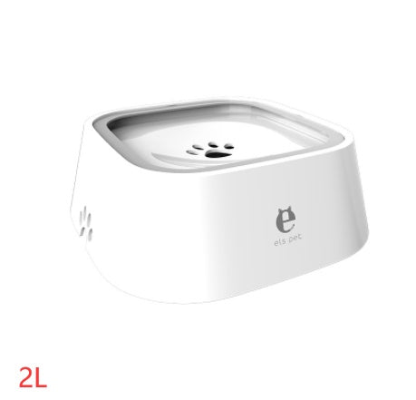 1.5L Anti-Overflow Pet Water Bowl - Kit & Kibble