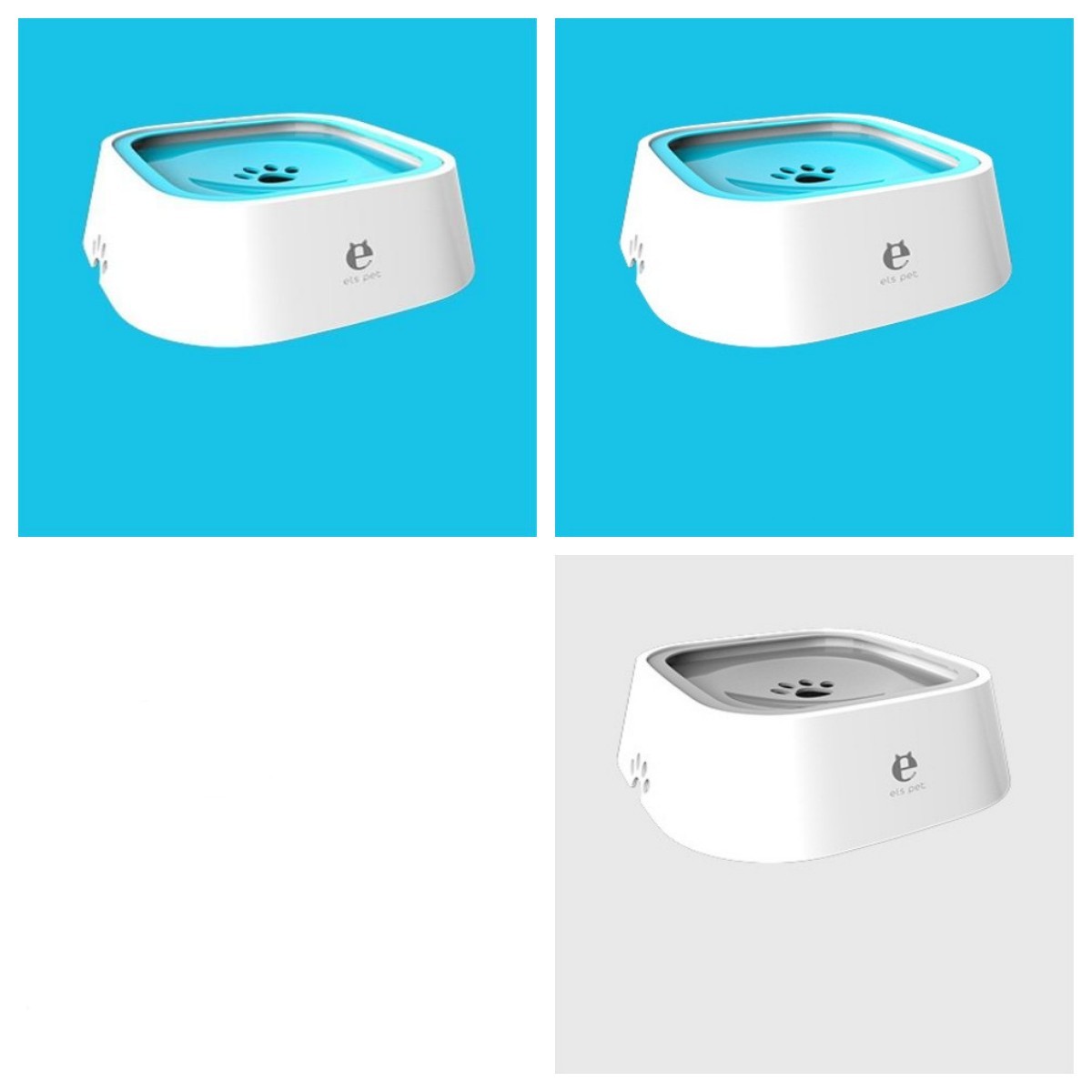 1.5L Anti-Overflow Pet Water Bowl - Kit & Kibble