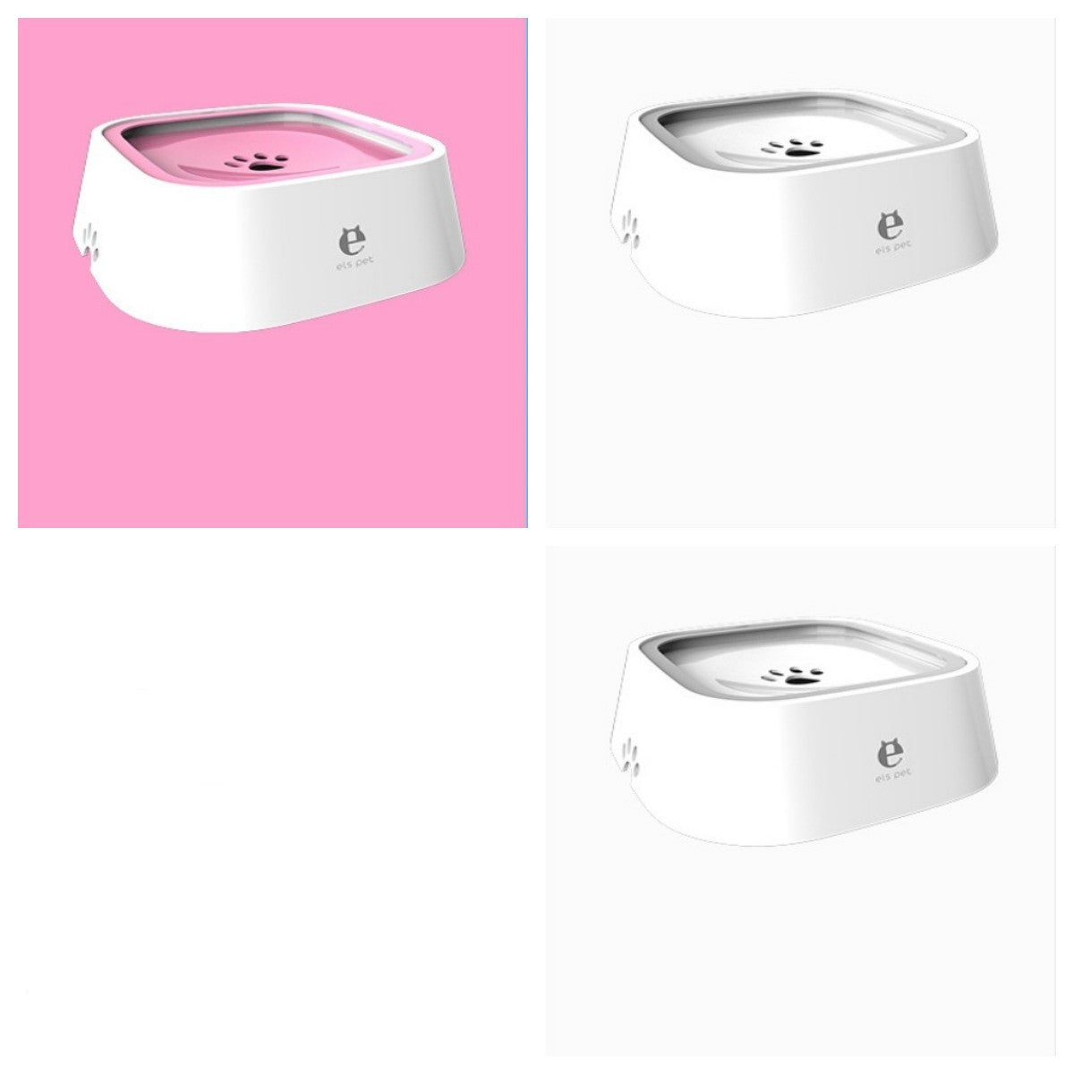 1.5L Anti-Overflow Pet Water Bowl - Kit & Kibble