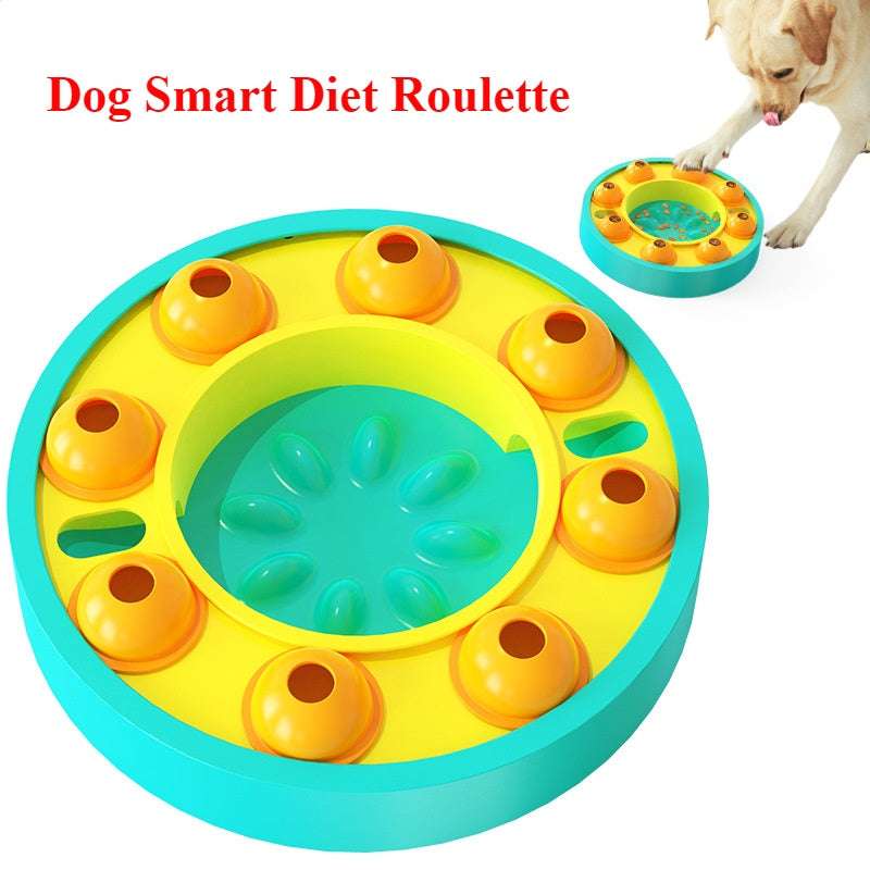 Slow Feeder & IQ Training Food Dispenser - Kit & Kibble