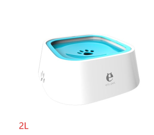 1.5L Anti-Overflow Pet Water Bowl - Kit & Kibble