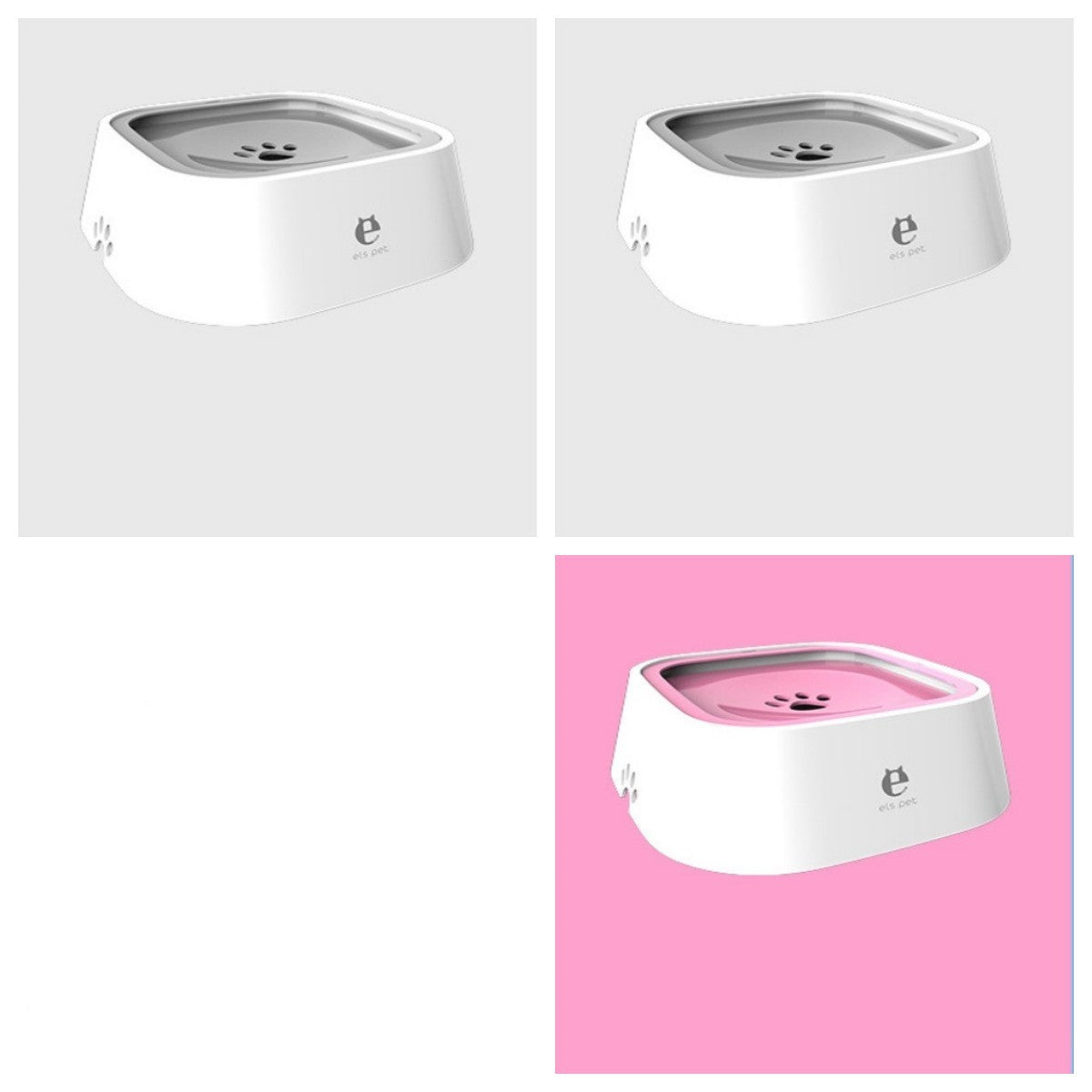 1.5L Anti-Overflow Pet Water Bowl - Kit & Kibble