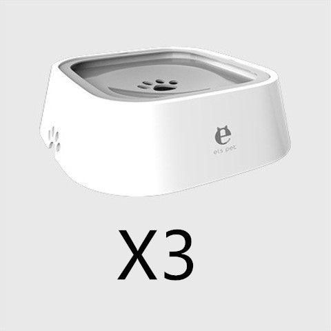 1.5L Anti-Overflow Pet Water Bowl - Kit & Kibble