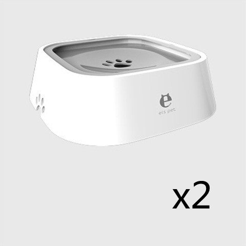 1.5L Anti-Overflow Pet Water Bowl - Kit & Kibble