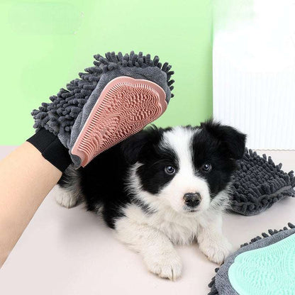 2-in-1 Pet Grooming Glove - Kit & Kibble