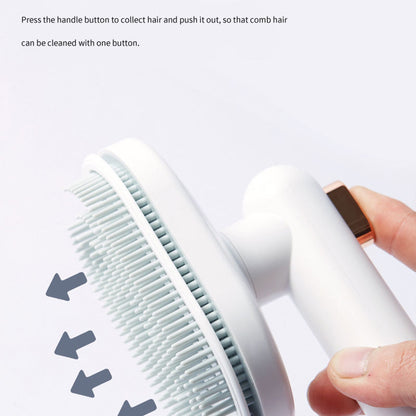 Self-Cleaning Pet Hair Brush - Kit & Kibble