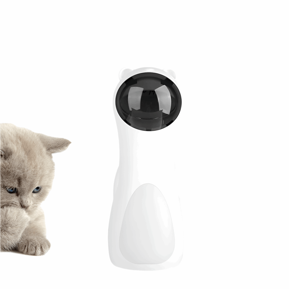 Automatic Bear-Shaped Laser Cat Toy - Kit & Kibble