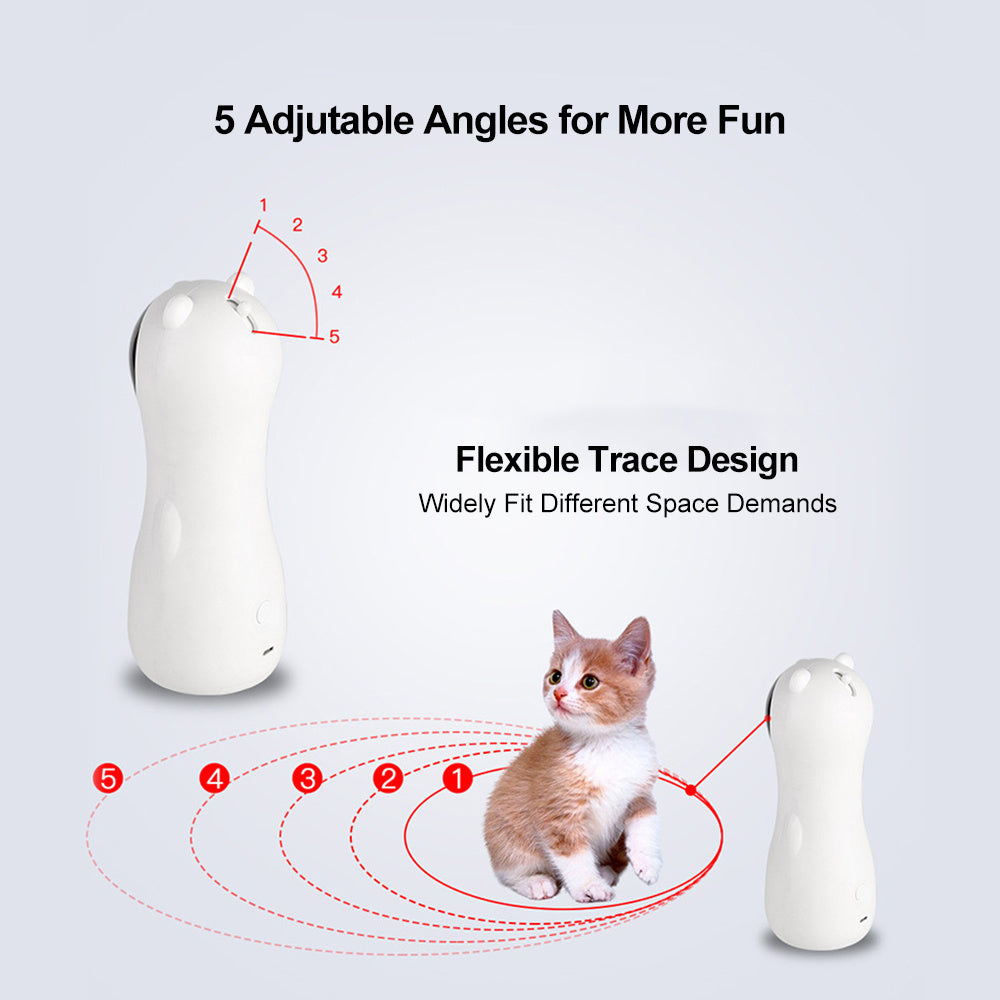 Automatic Bear-Shaped Laser Cat Toy - Kit & Kibble