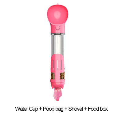 3-in-1 Portable Dog Water Bottle - Kit & Kibble