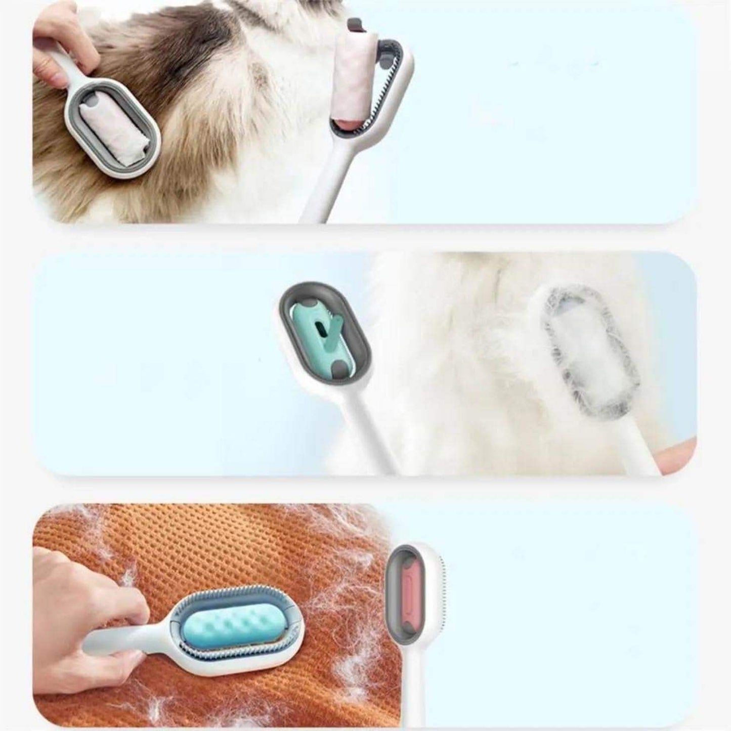 4-in-1 Pet Grooming Brush - Kit & Kibble