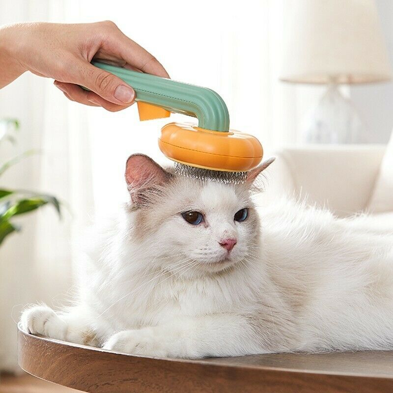 Self-Cleaning Pet Grooming Brush - Kit & Kibble