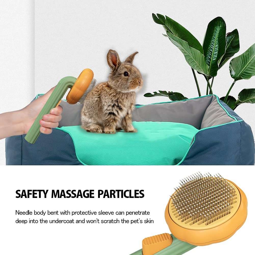 Self-Cleaning Pet Grooming Brush - Kit & Kibble