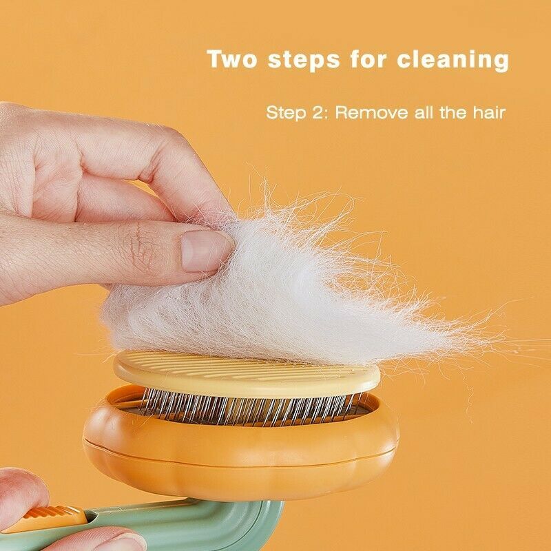 Self-Cleaning Pet Grooming Brush - Kit & Kibble