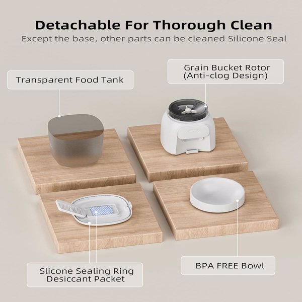 WiFi Automatic Pet Feeder - Kit & Kibble