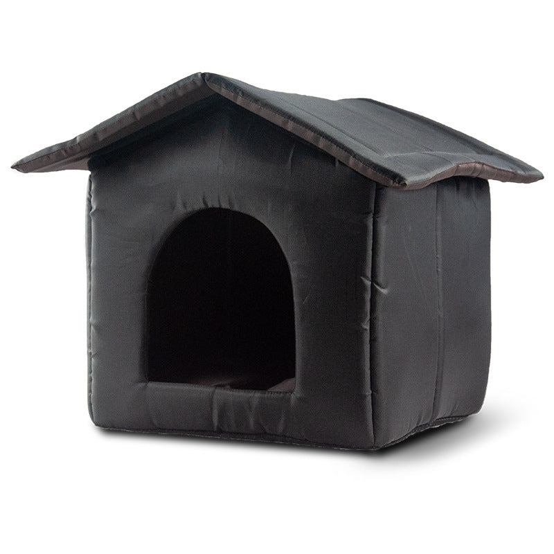 Outdoor Waterproof Cat Shelter - Kit & Kibble