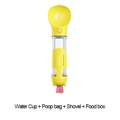 3-in-1 Portable Dog Water Bottle - Kit & Kibble
