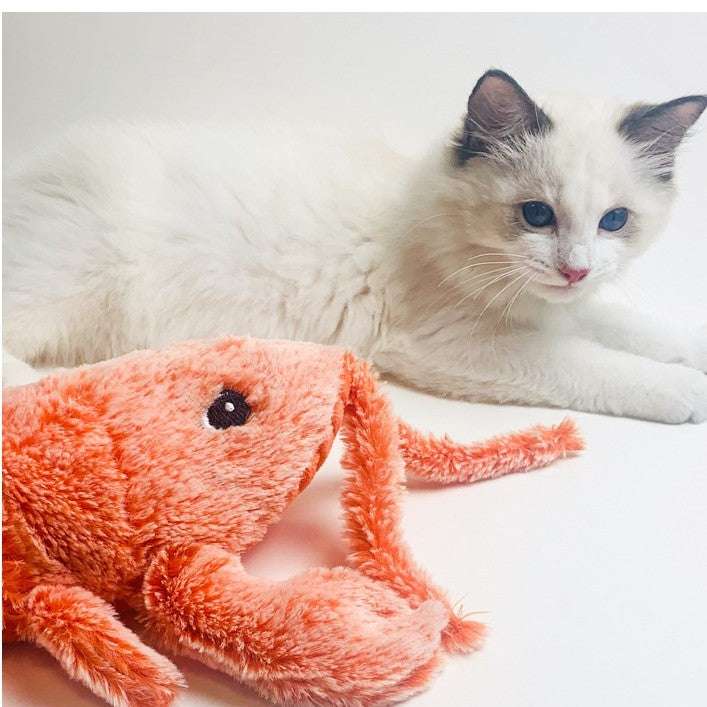 USB Rechargeable Flopping Lobster Toy - Kit & Kibble