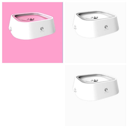 1.5L Anti-Overflow Pet Water Bowl - Kit & Kibble