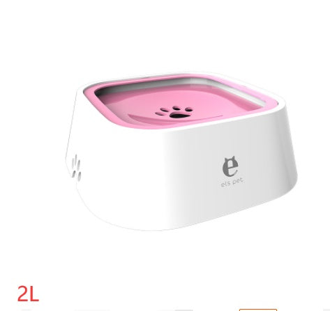 1.5L Anti-Overflow Pet Water Bowl - Kit & Kibble