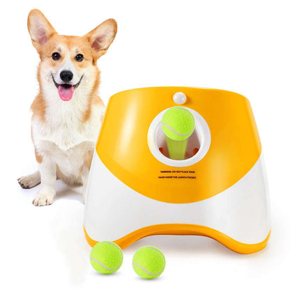 Automatic Pet Ball Launcher Toy - Kit & Kibble