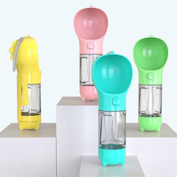 3-in-1 Portable Dog Water Bottle - Kit & Kibble