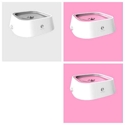1.5L Anti-Overflow Pet Water Bowl - Kit & Kibble