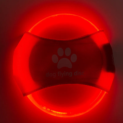 LED Glowing Dog Frisbee - Kit & Kibble