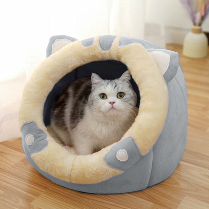 Luxury Enclosed Cat House - Kit & Kibble