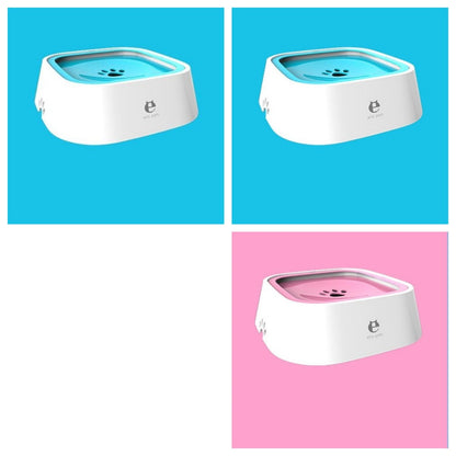 1.5L Anti-Overflow Pet Water Bowl - Kit & Kibble