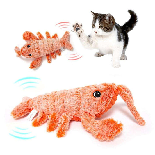 USB Rechargeable Flopping Lobster Toy - Kit & Kibble