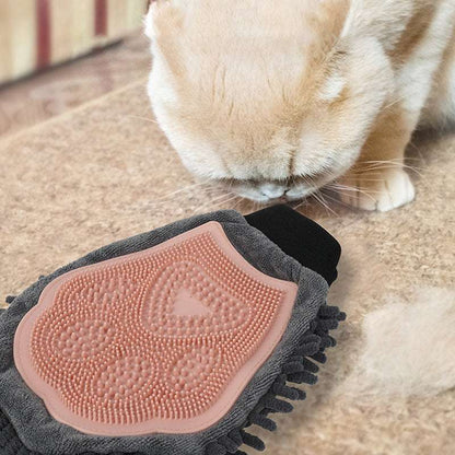 2-in-1 Pet Grooming Glove - Kit & Kibble